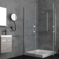 Orabella Door square asymmetrical shower enclosure